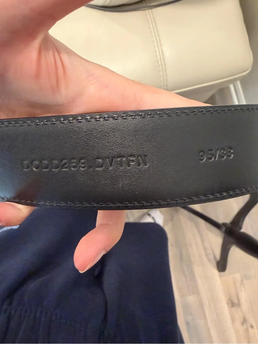Versace Black Leather Belt with Gold Medusa Buckle